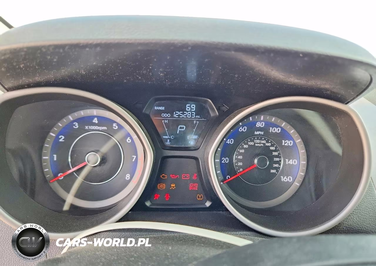 2013 Hyundai Elantra Gls VIN:KMHDH4AE4DU927184 - 9
