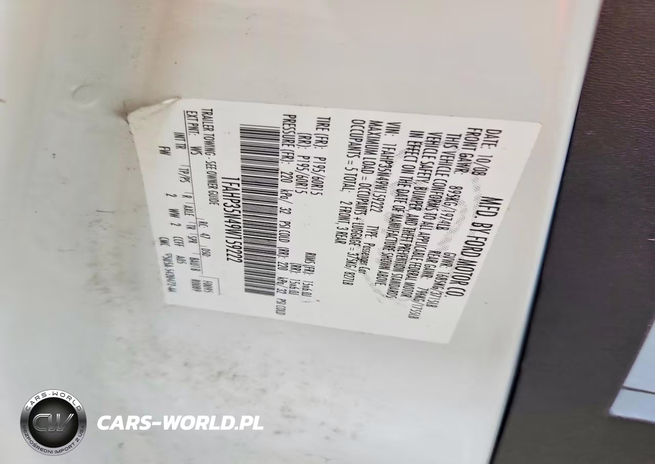 2009 Ford Focus Se VIN:1FAHP35N49W159222 - 12