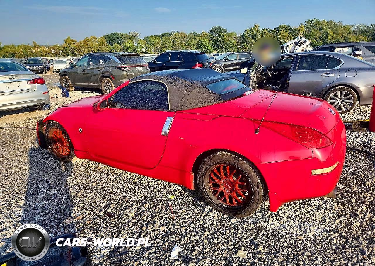 2009 Nissan 350Z Enthusiast VIN:JN1BZ36A89M550409 - 2
