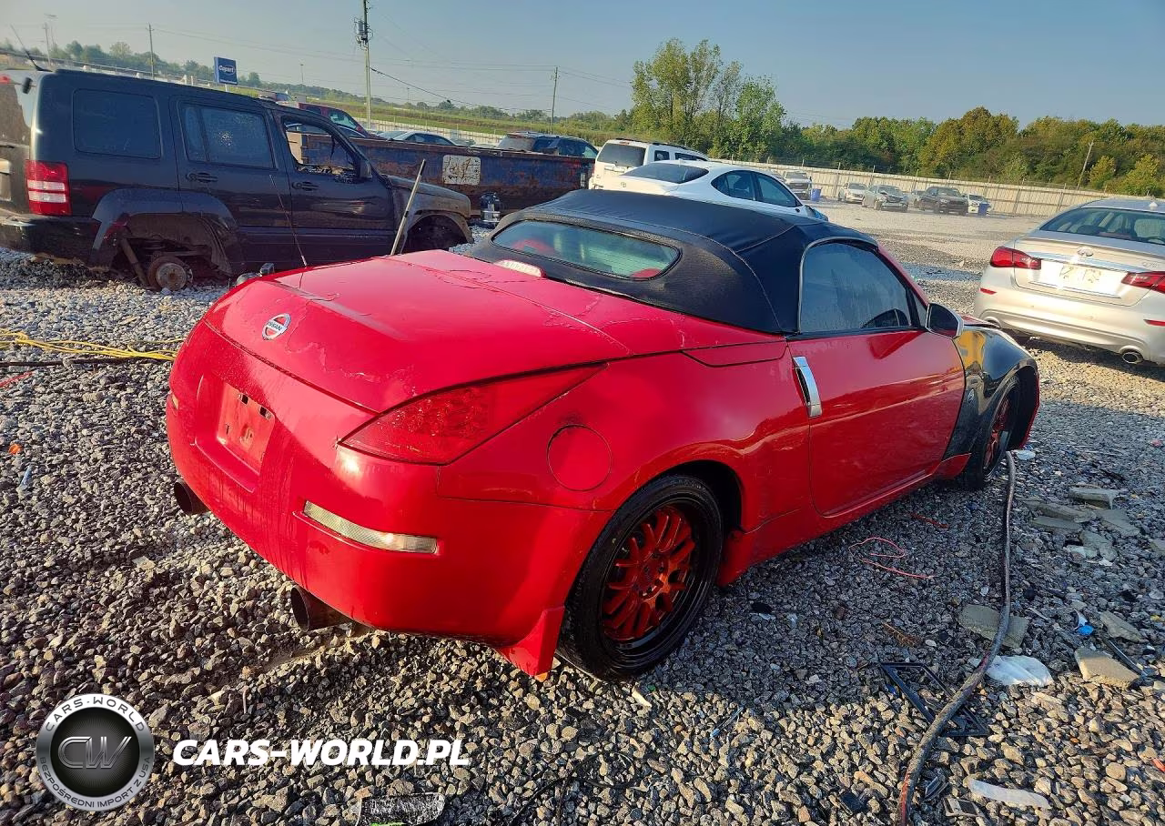 2009 Nissan 350Z Enthusiast VIN:JN1BZ36A89M550409 - 3