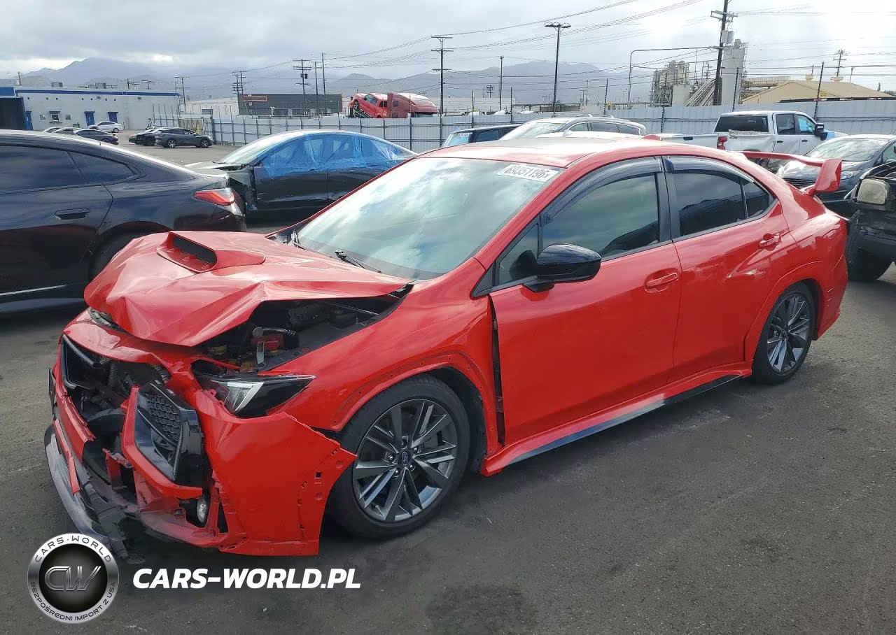 2022 Subaru Wrx Premium VIN:JF1VBAF63N9006174 - 1
