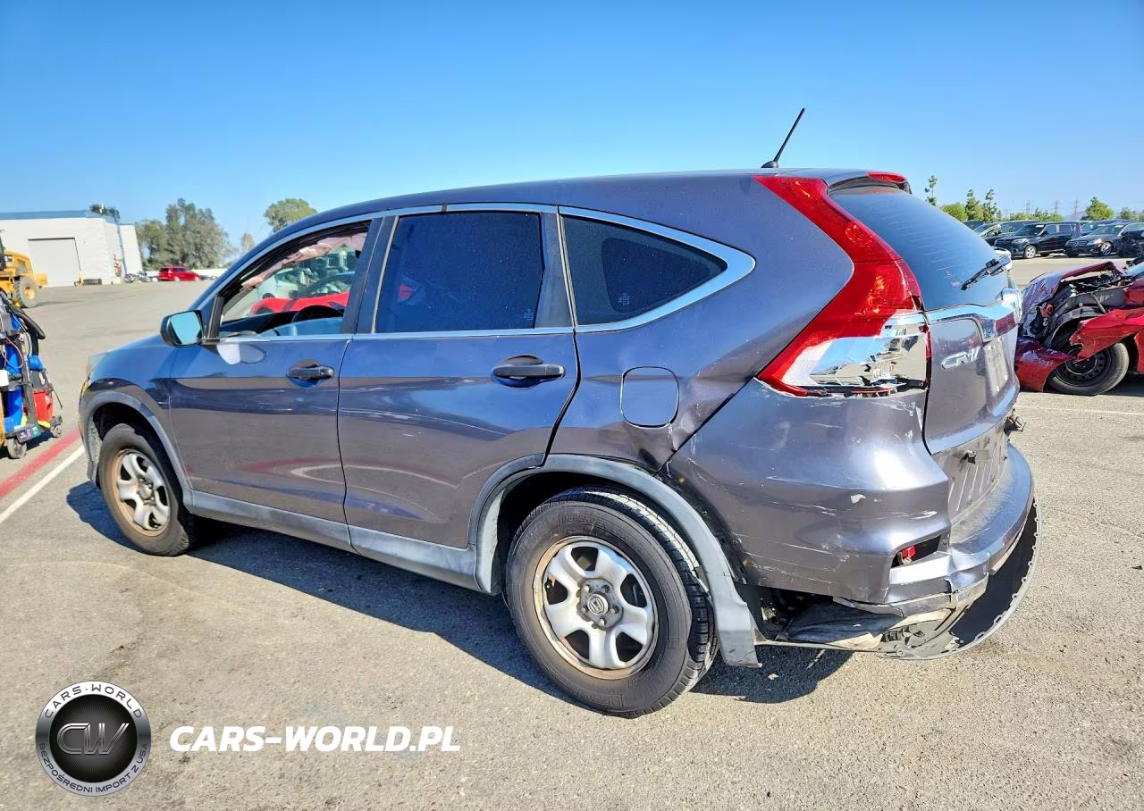 2016 Honda Cr-V Lx VIN:2HKRM3H34GH501143 - 2