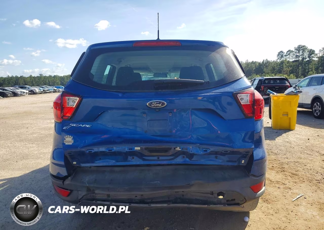 2019 Ford Escape S VIN:1FMCU0F79KUB21641 - 6