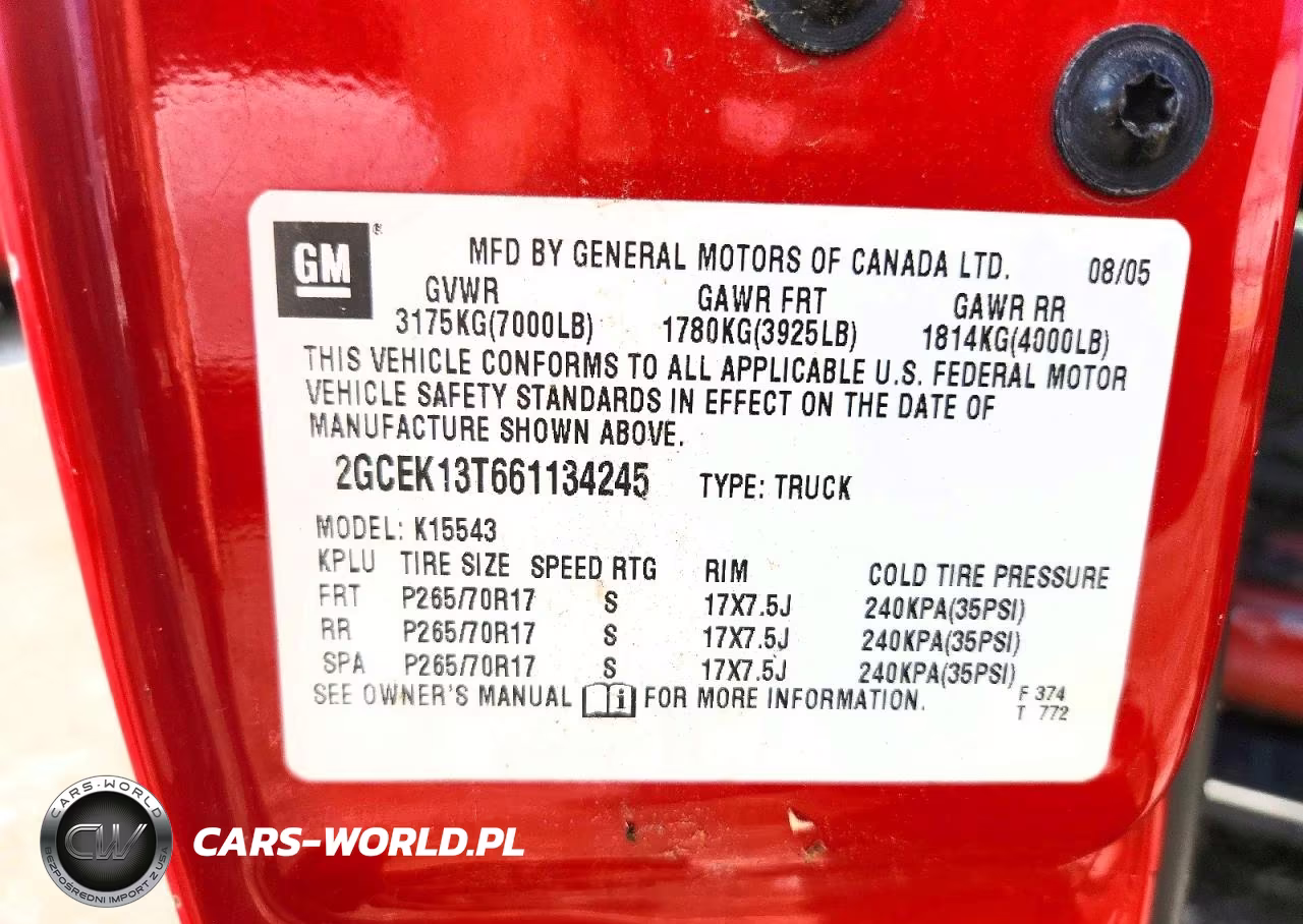2006 Chevrolet Silverado K1500 VIN:2GCEK13T661134245 - 12