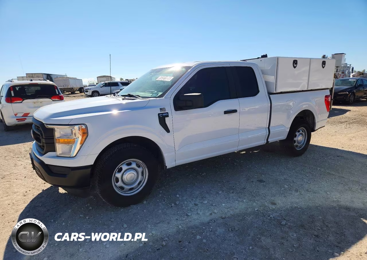 2021 Ford F150 Super Cab VIN:1FTEX1C81MKE94484 - 1