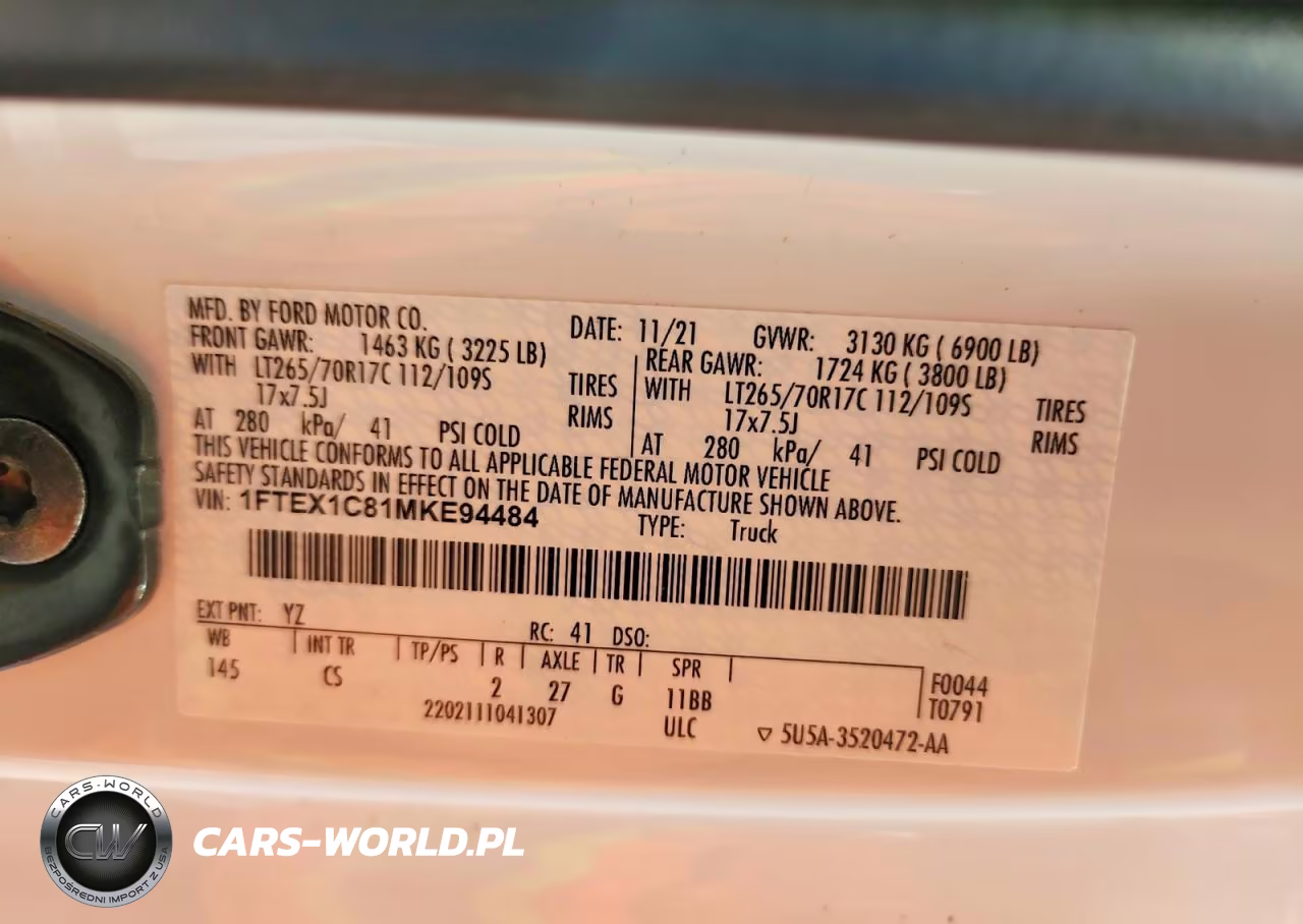 2021 Ford F150 Super Cab VIN:1FTEX1C81MKE94484 - 12