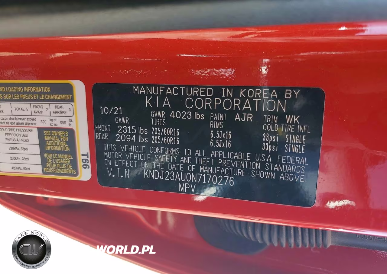 2022 Kia Soul Lx VIN:KNDJ23AU0N7170276 - 13