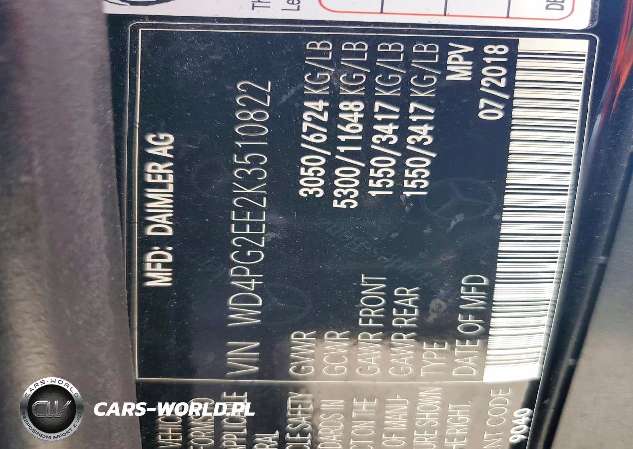 2019 Mercedes-Benz Metris VIN:WD4PG2EE2K3510822 - 13