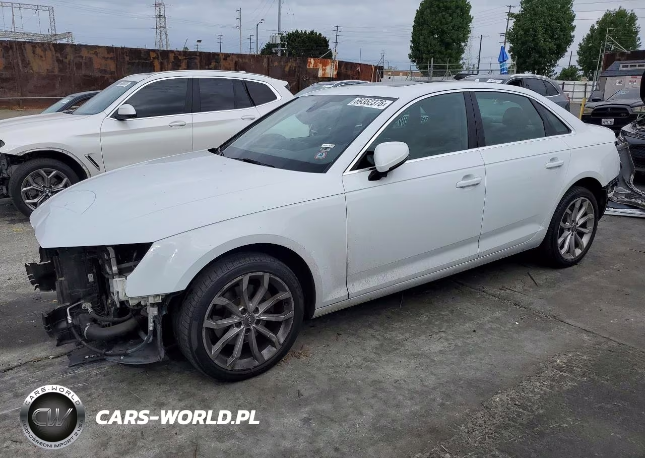 2019 Audi A4 Premium VIN:WAUGMAF44KN007913 - 1