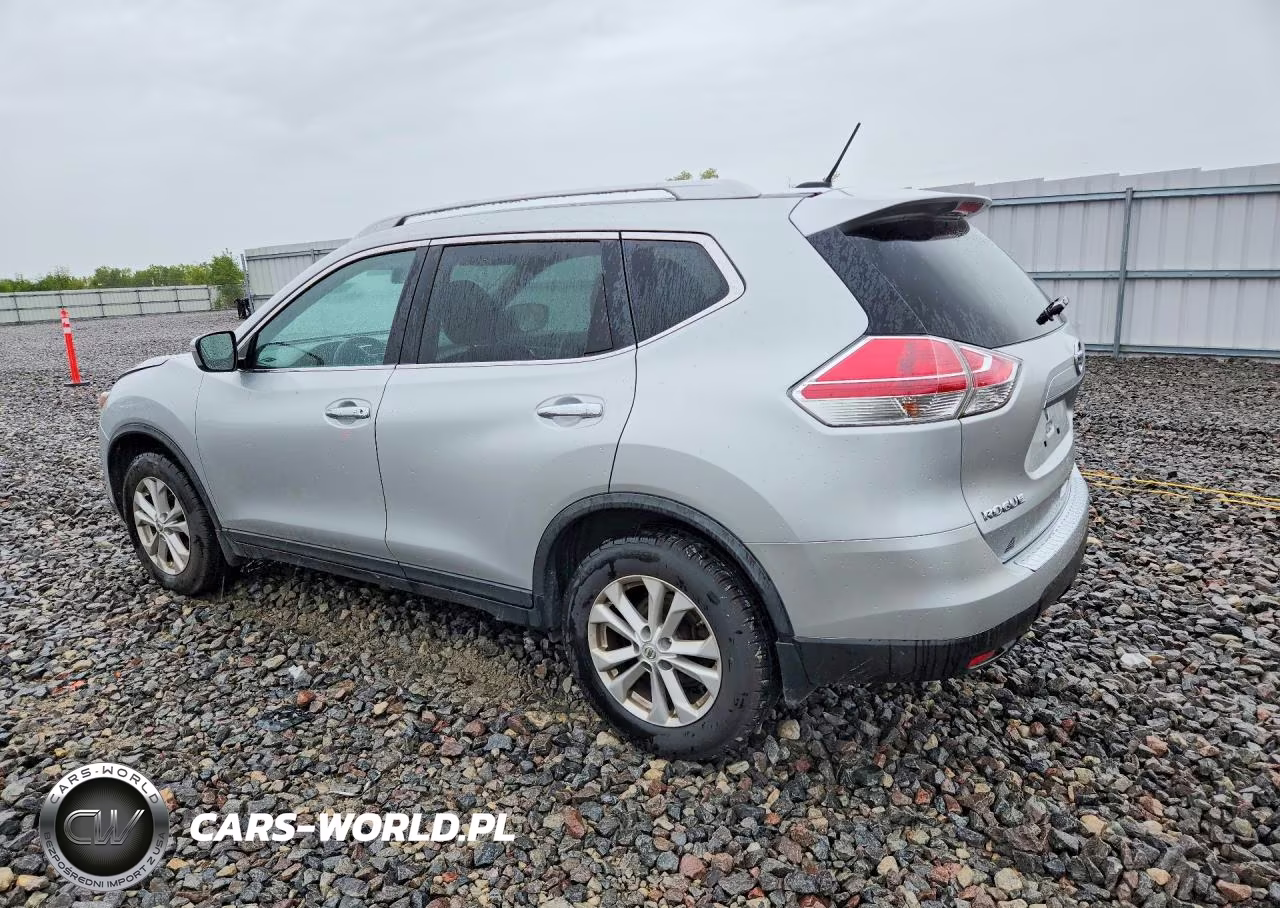 2015 Nissan Rogue Sv VIN:KNMAT2MV1FP531110 - 2