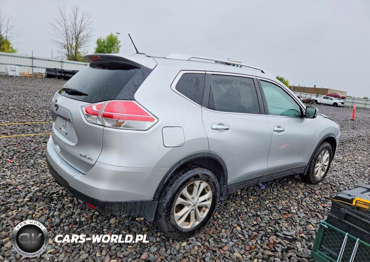 2015 Nissan Rogue Sv VIN:KNMAT2MV1FP531110 - 3