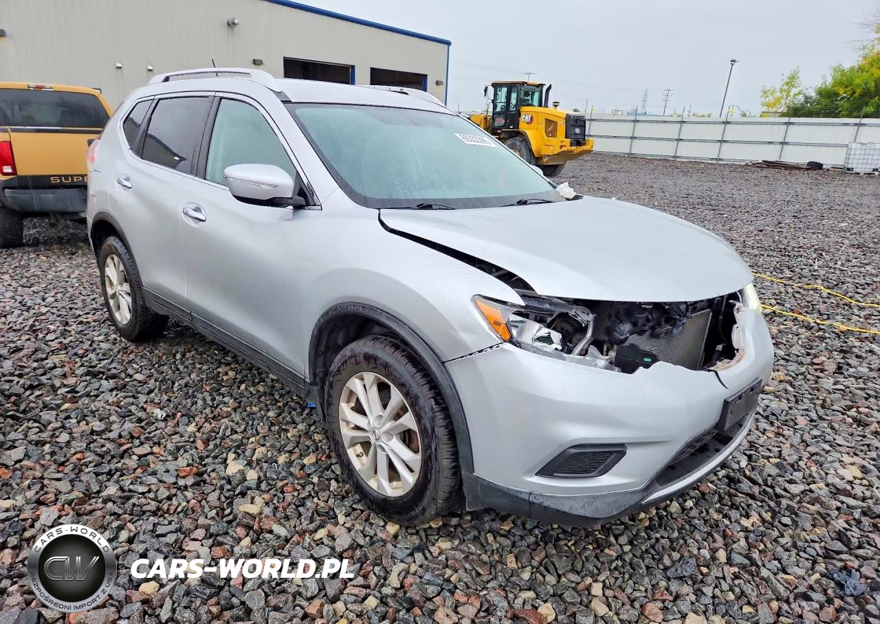 2015 Nissan Rogue Sv VIN:KNMAT2MV1FP531110 - 4