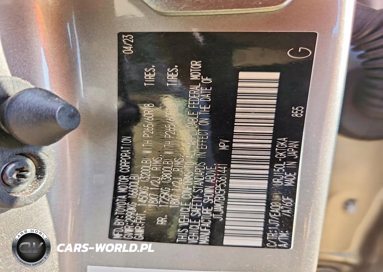 2023 Lexus Gx 460 VIN:JTJAM7BX5P5361441 - 14