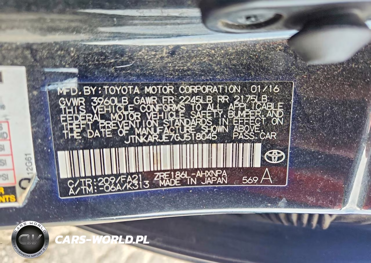 2016 Scion Im Base VIN:JTNKARJE7GJ518045 - 12