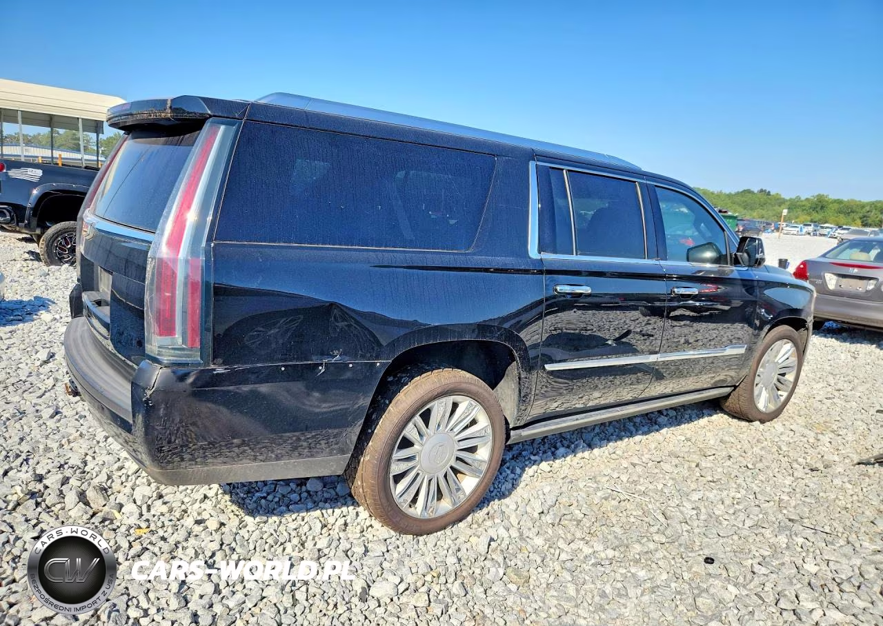 2015 Cadillac Escalade Esv Platinum VIN:1GYS3UKJ3FR700395 - 3