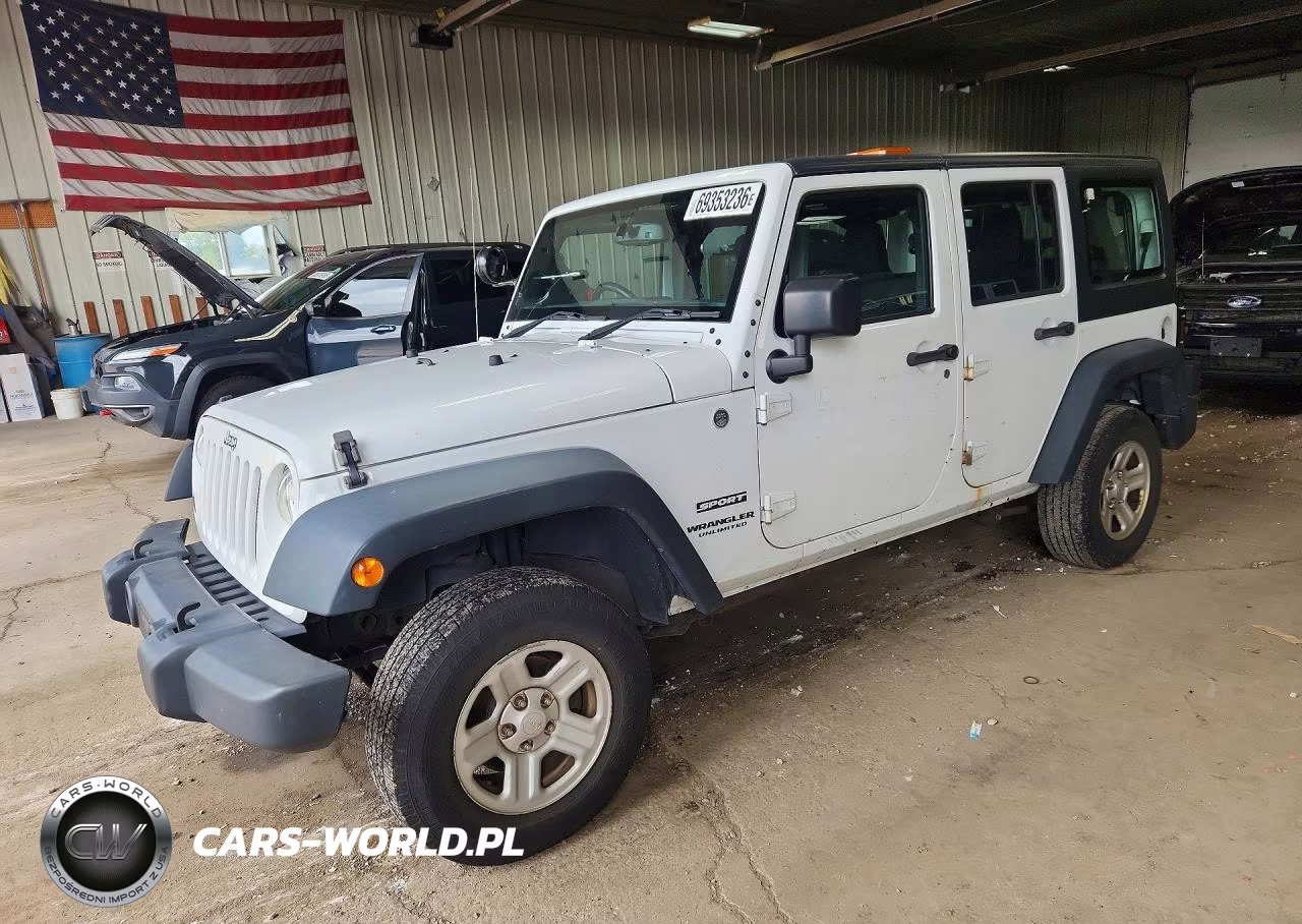 2015 Jeep Wrangler Unlimited Sport VIN:1C4BJWKG7FL643102 - 1