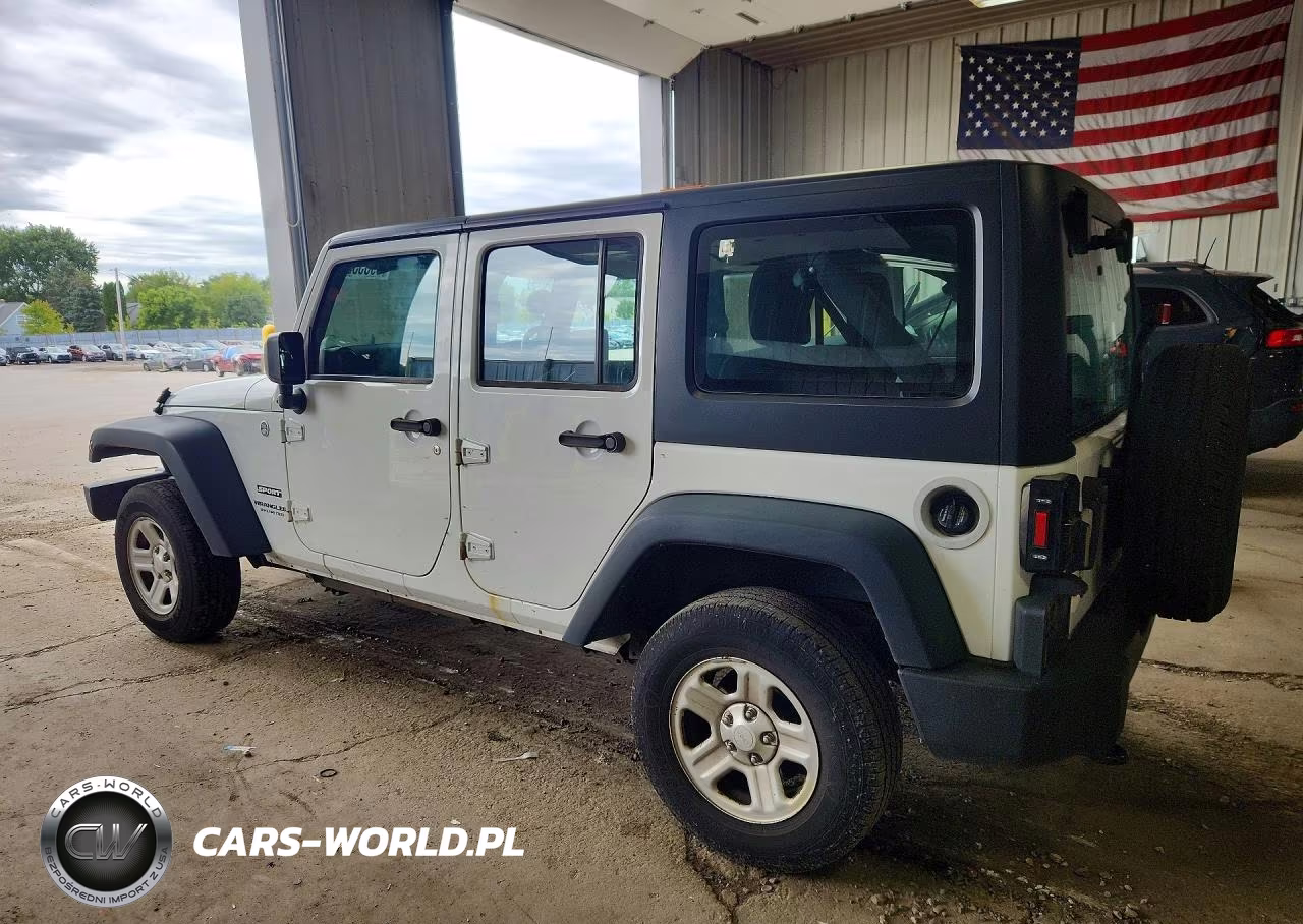 2015 Jeep Wrangler Unlimited Sport VIN:1C4BJWKG7FL643102 - 2