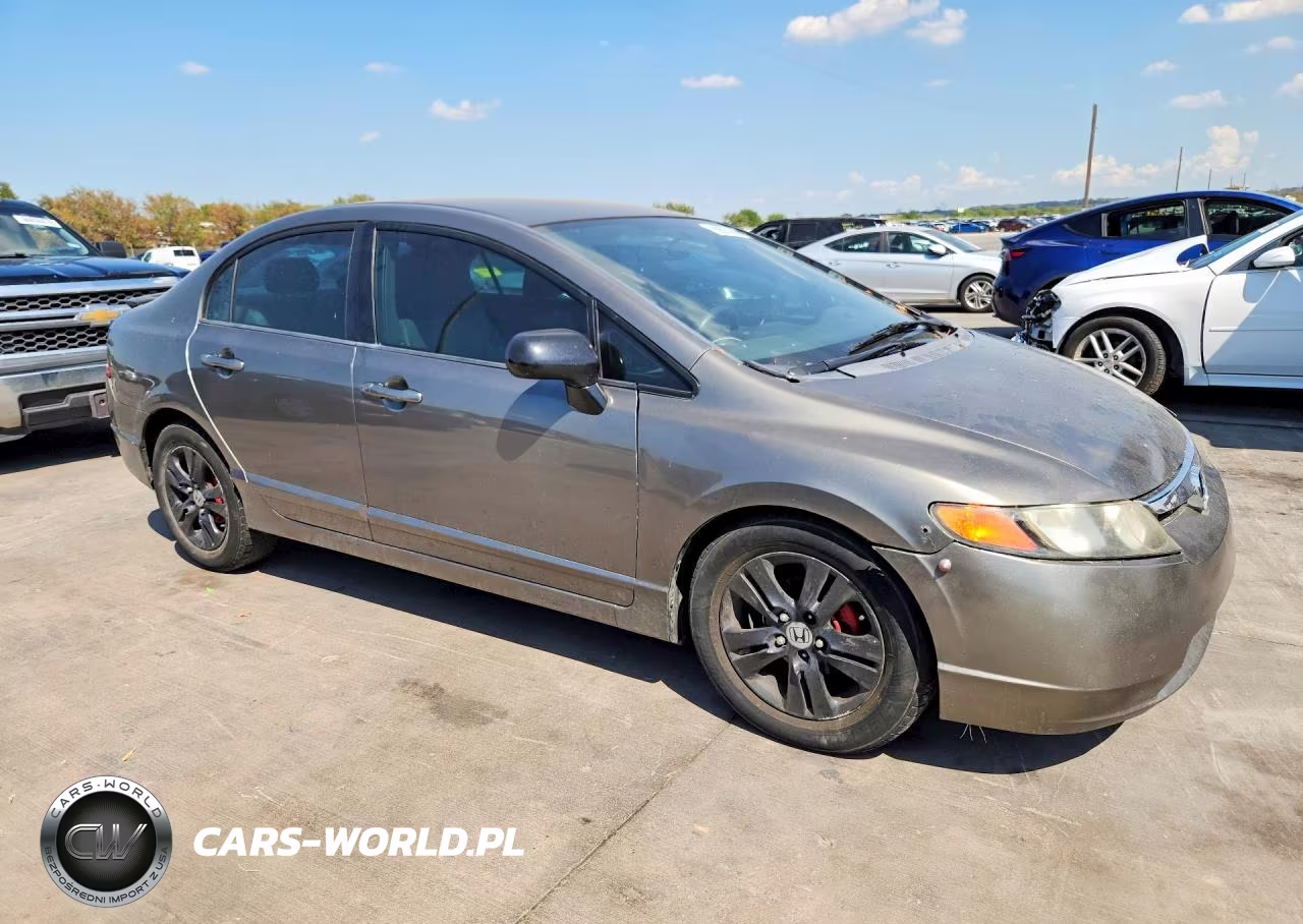 2008 Honda Civic Lx VIN:2HGFA16548H349218 - 4