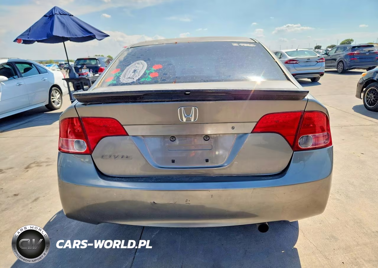 2008 Honda Civic Lx VIN:2HGFA16548H349218 - 6