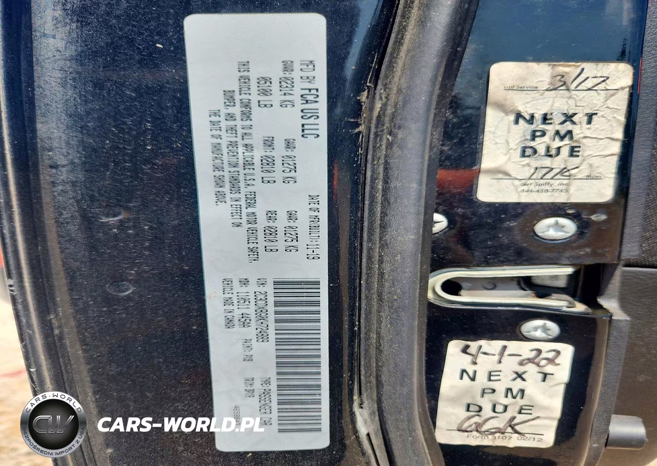 2019 Dodge Charger Sxt VIN:2C3CDXBG0KH724889 - 12