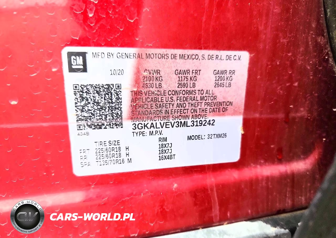 2021 GMC Terrain Slt VIN:3GKALVEV3ML319242 - 12