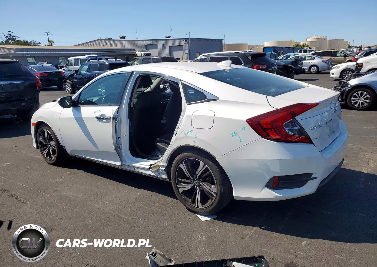2017 Honda Civic Touring VIN:2HGFC1F92HH651023 - 2