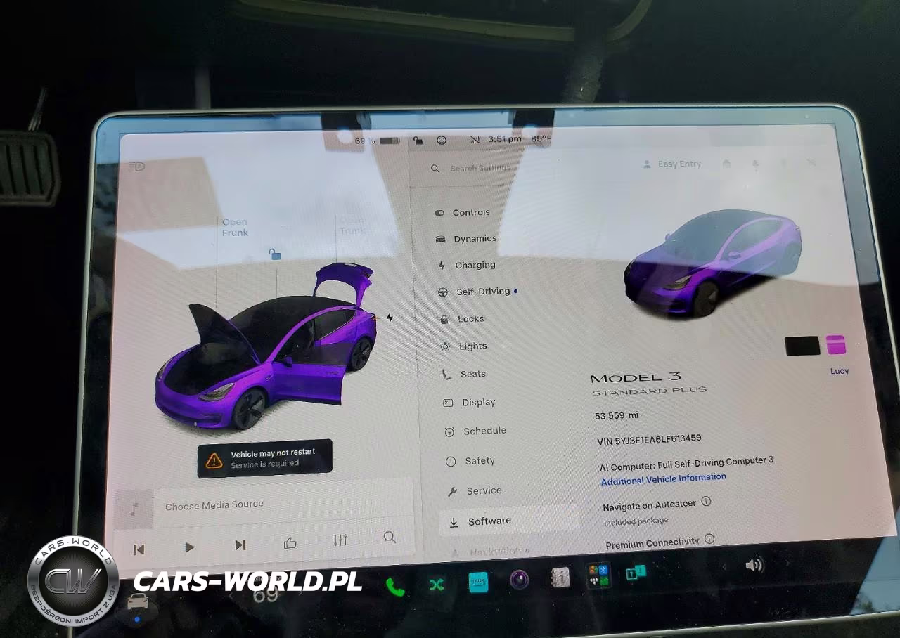 2020 Tesla Model 3 VIN:5YJ3E1EA6LF613459 - 9