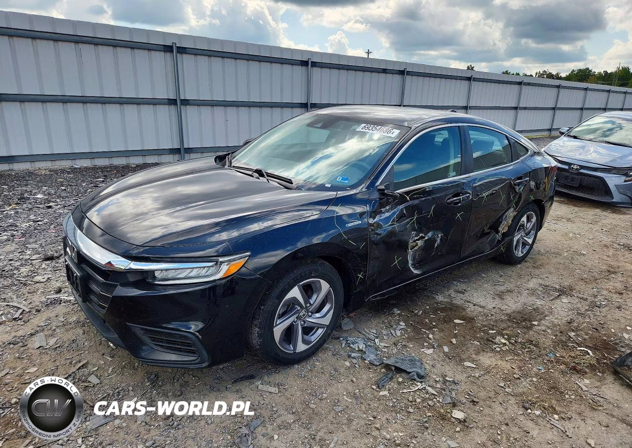 2020 Honda Insight Ex VIN:19XZE4F59LE012551 - 1