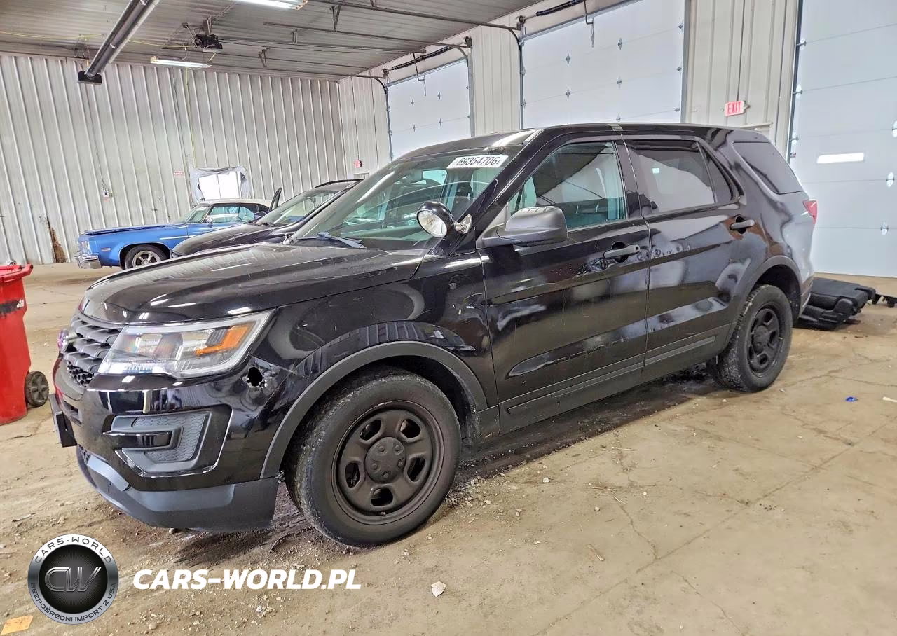 2018 Ford Explorer Police Interceptor VIN:1FM5K8AR1JGB68827 - 1