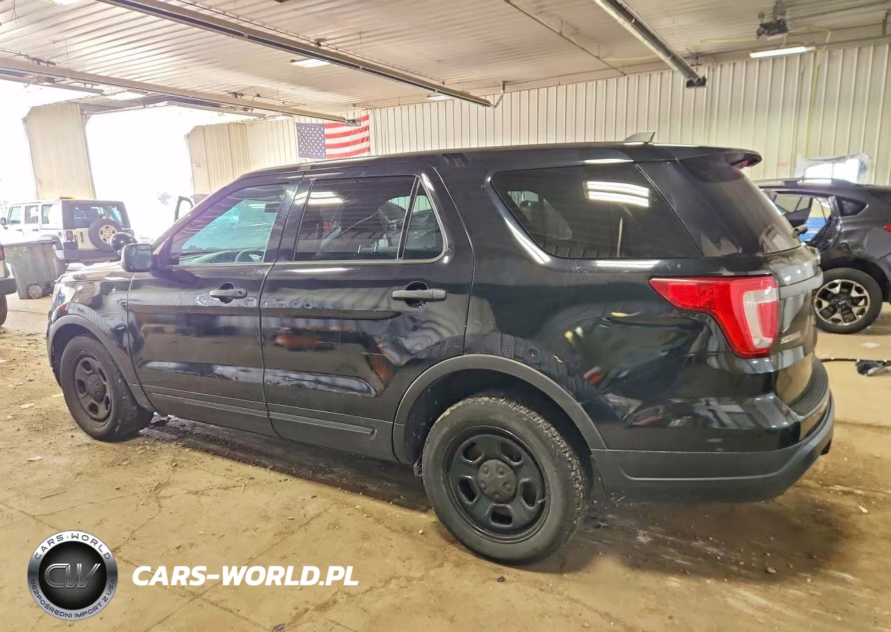 2018 Ford Explorer Police Interceptor VIN:1FM5K8AR1JGB68827 - 2