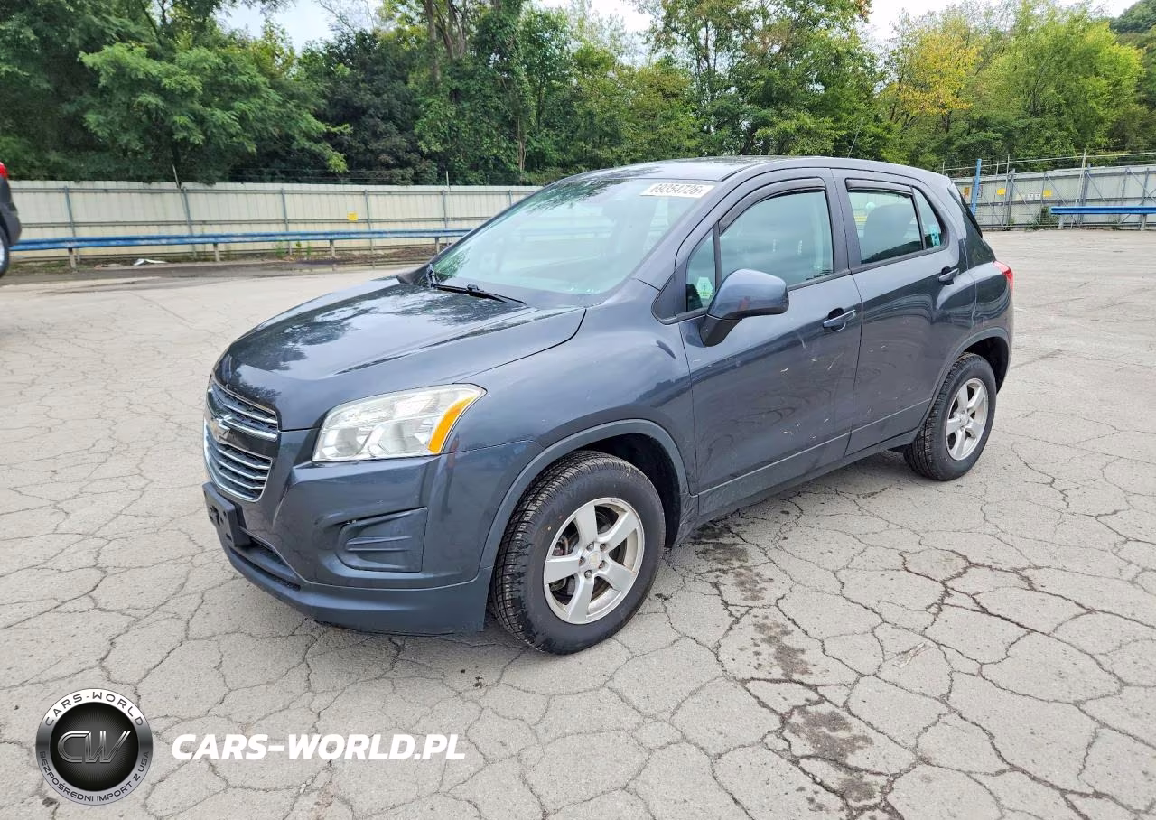 2016 Chevrolet Trax Ls VIN:3GNCJNSB4GL135704 - 1