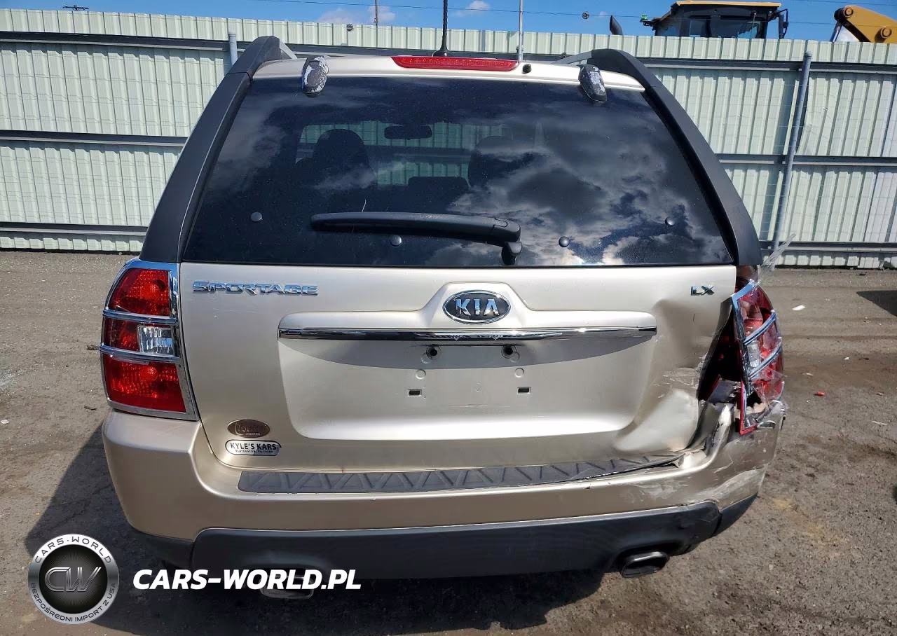 2009 Kia Sportage Lx VIN:KNDJF724X97631595 - 6