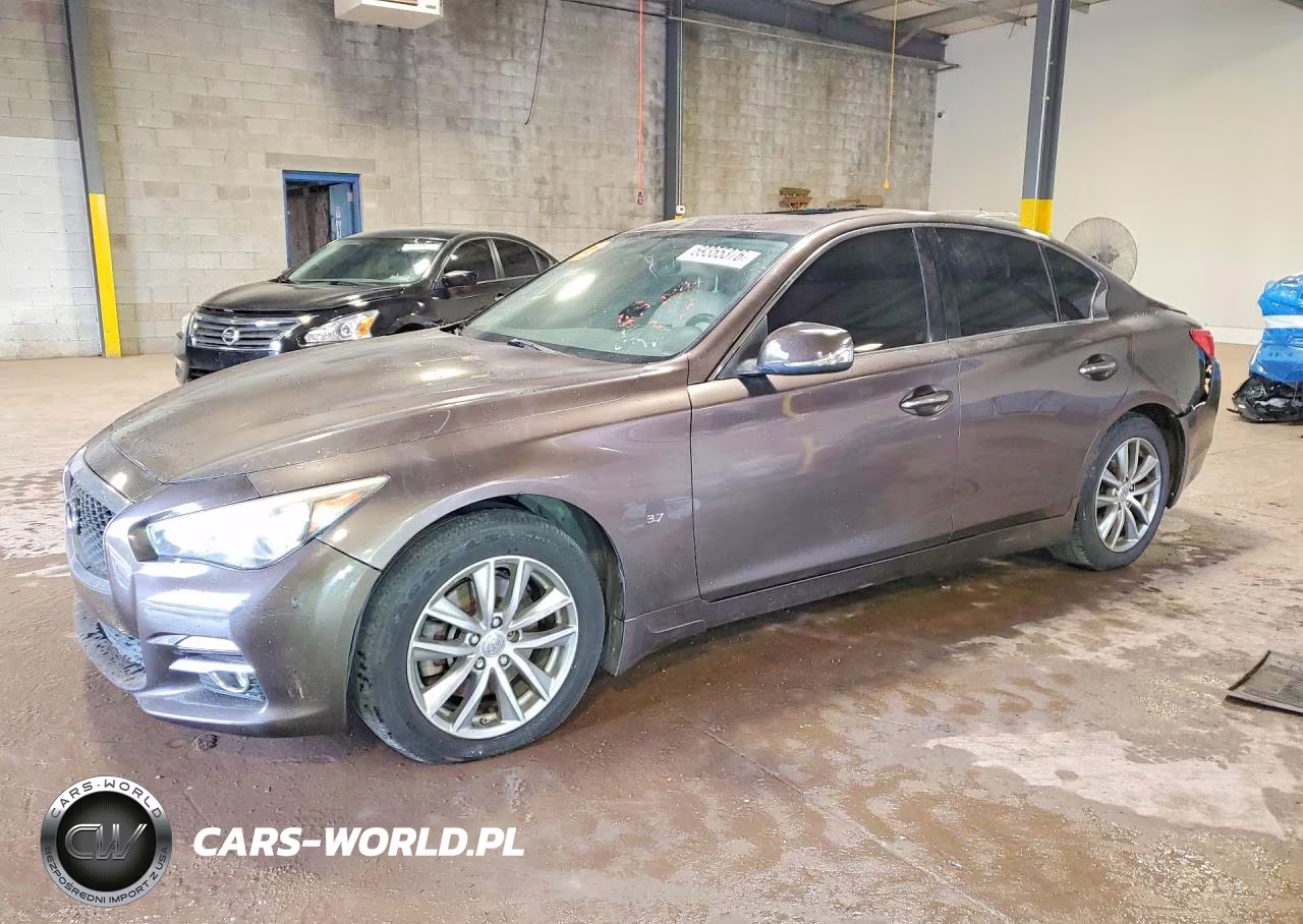 2014 Infiniti Q50 Base VIN:JN1BV7ARXEM685420 - 1