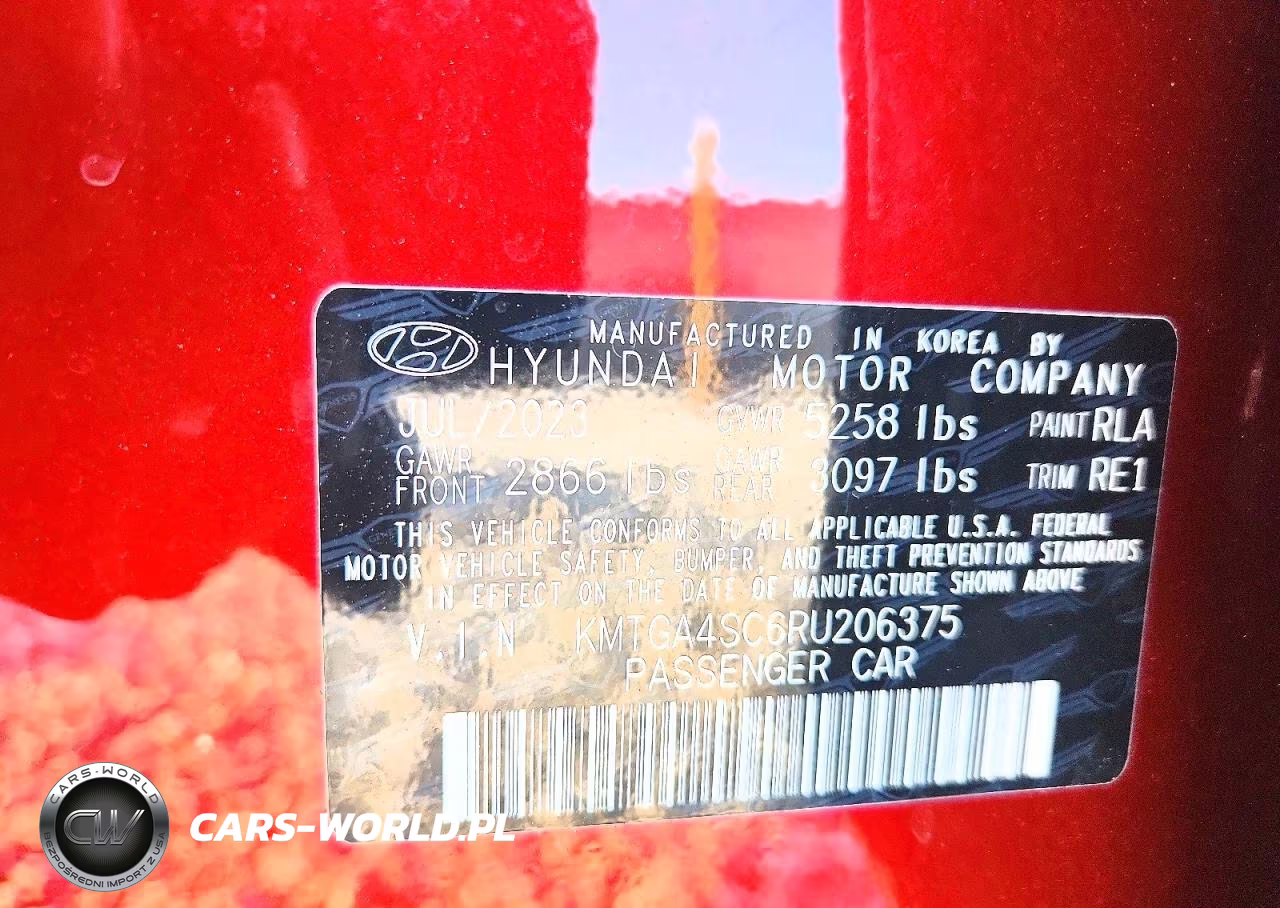 2024 Genesis G80 Sport Prestige VIN:KMTGA4SC6RU206375 - 12