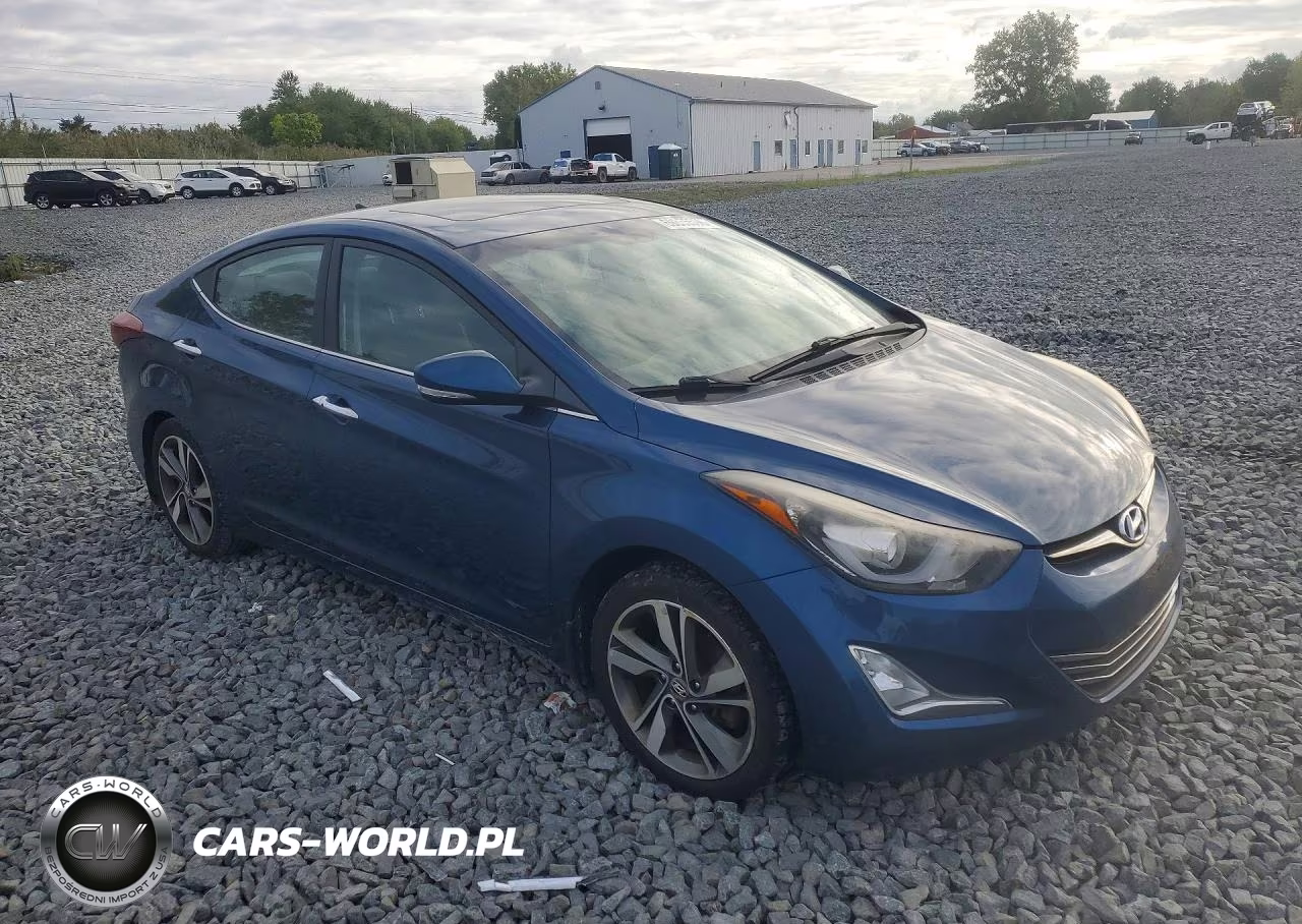 2014 Hyundai Elantra Limited VIN:KMHDH4AE2EU179021 - 4
