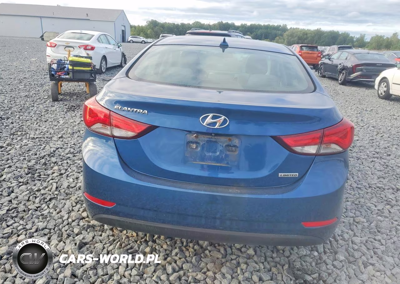 2014 Hyundai Elantra Limited VIN:KMHDH4AE2EU179021 - 6