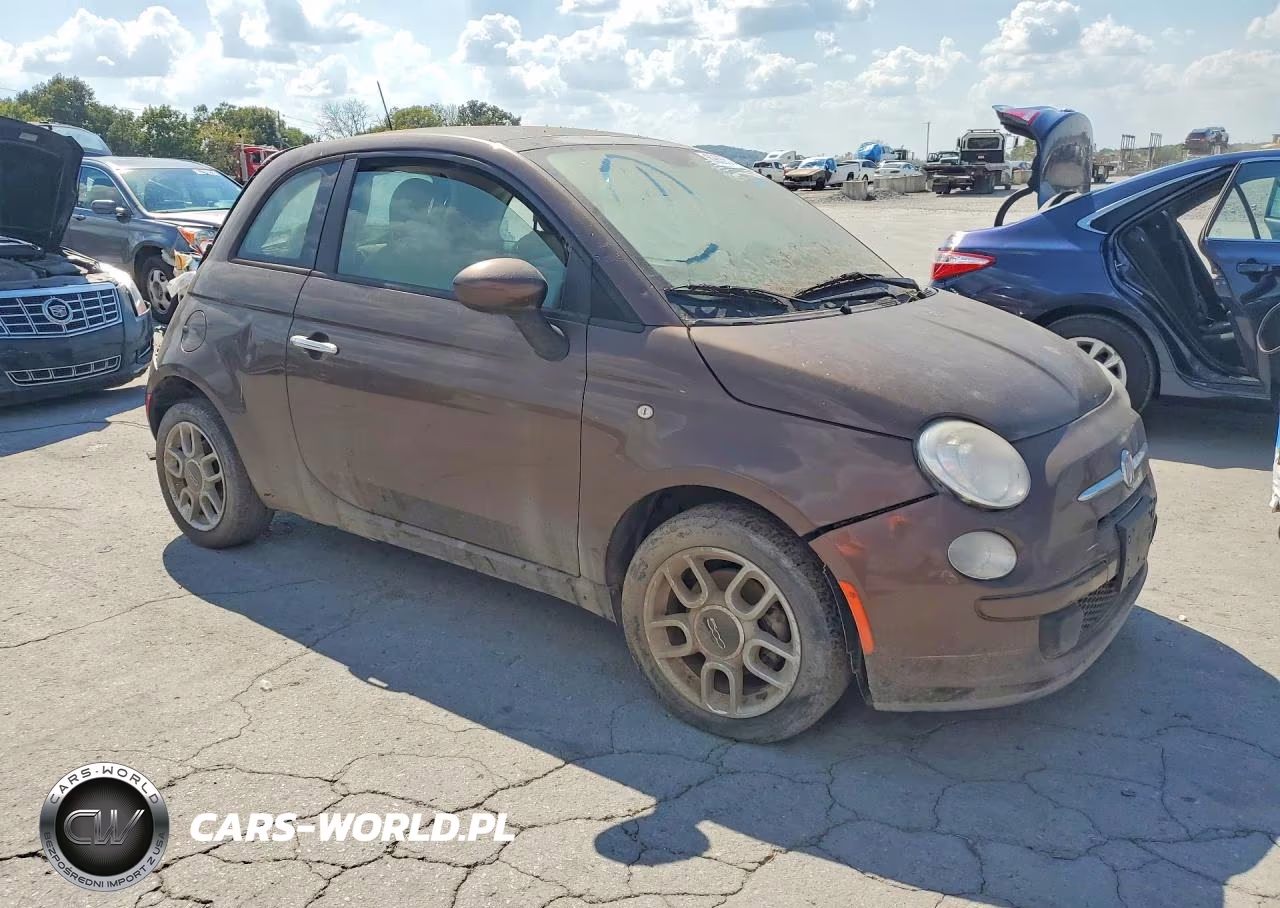2013 Fiat 500 Pop VIN:3C3CFFAR7DT513304 - 4