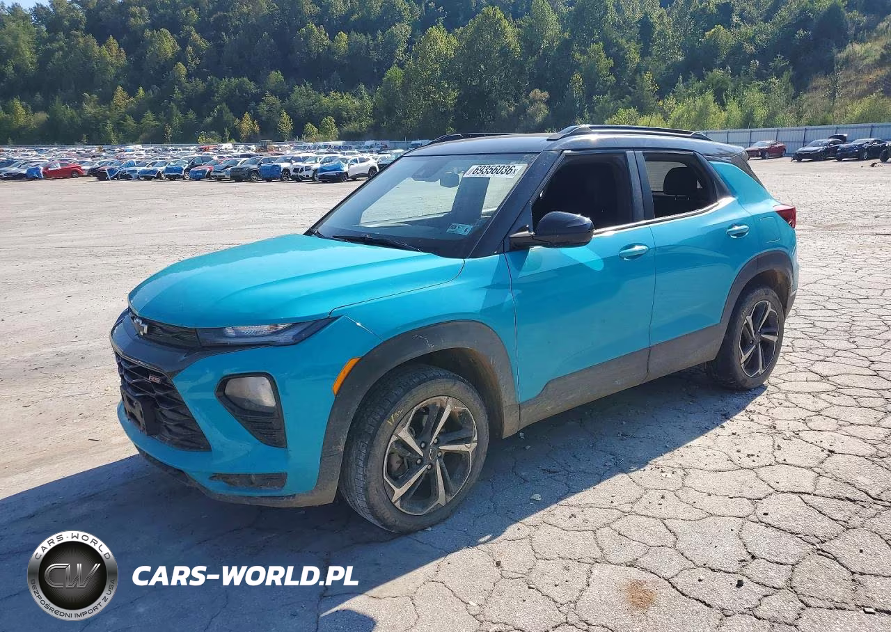 2021 Chevrolet Trailblazer Rs VIN:KL79MUSL1MB045837 - 1