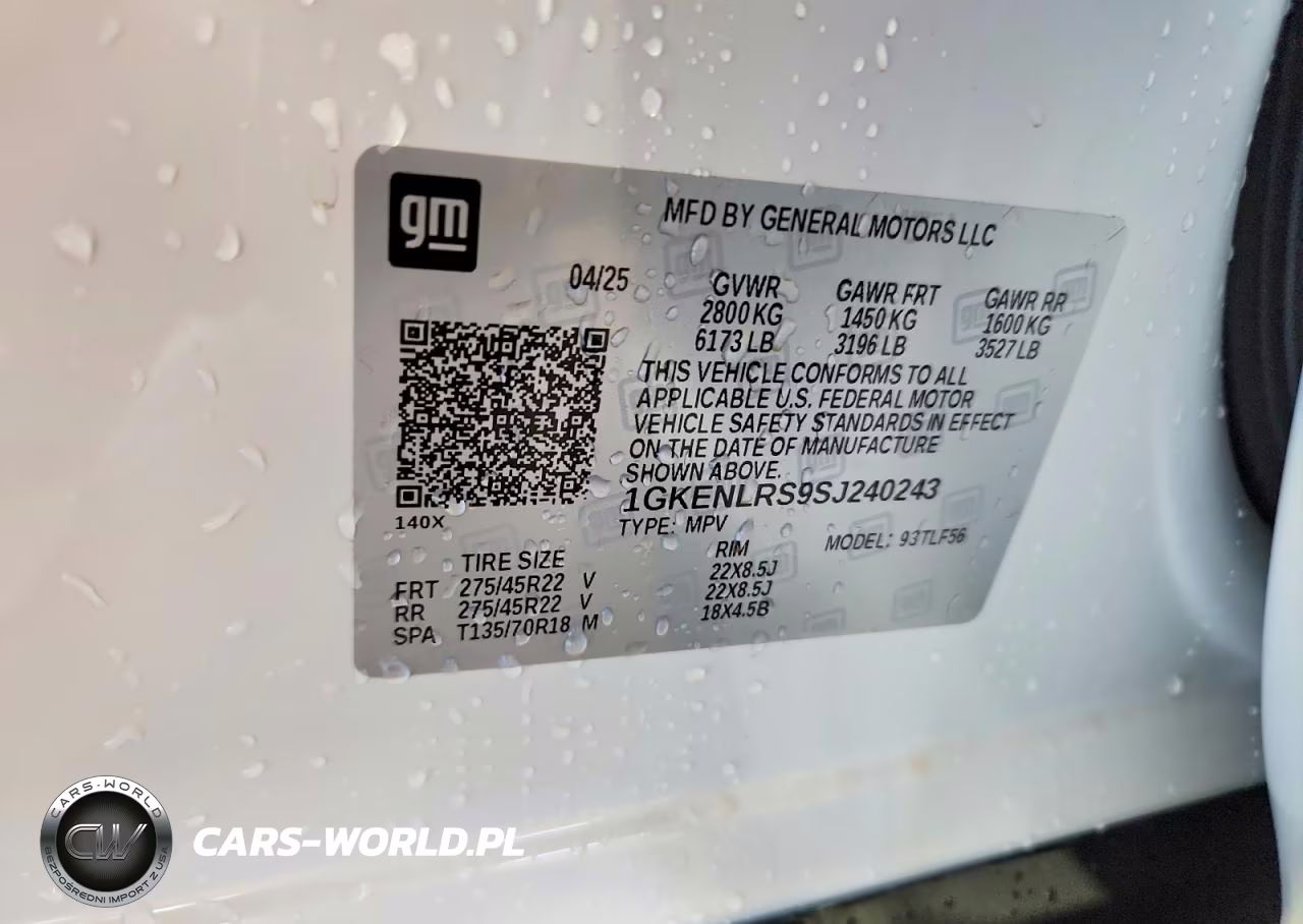 2025 GMC Acadia Denali VIN:1GKENLRS9SJ240243 - 14