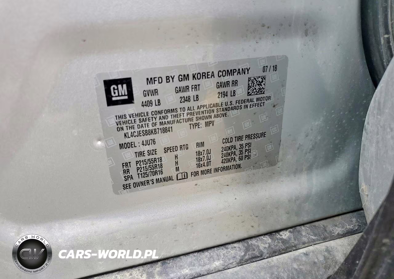 2019 Buick Encore Preferred VIN:KL4CJESB8KB718841 - 14