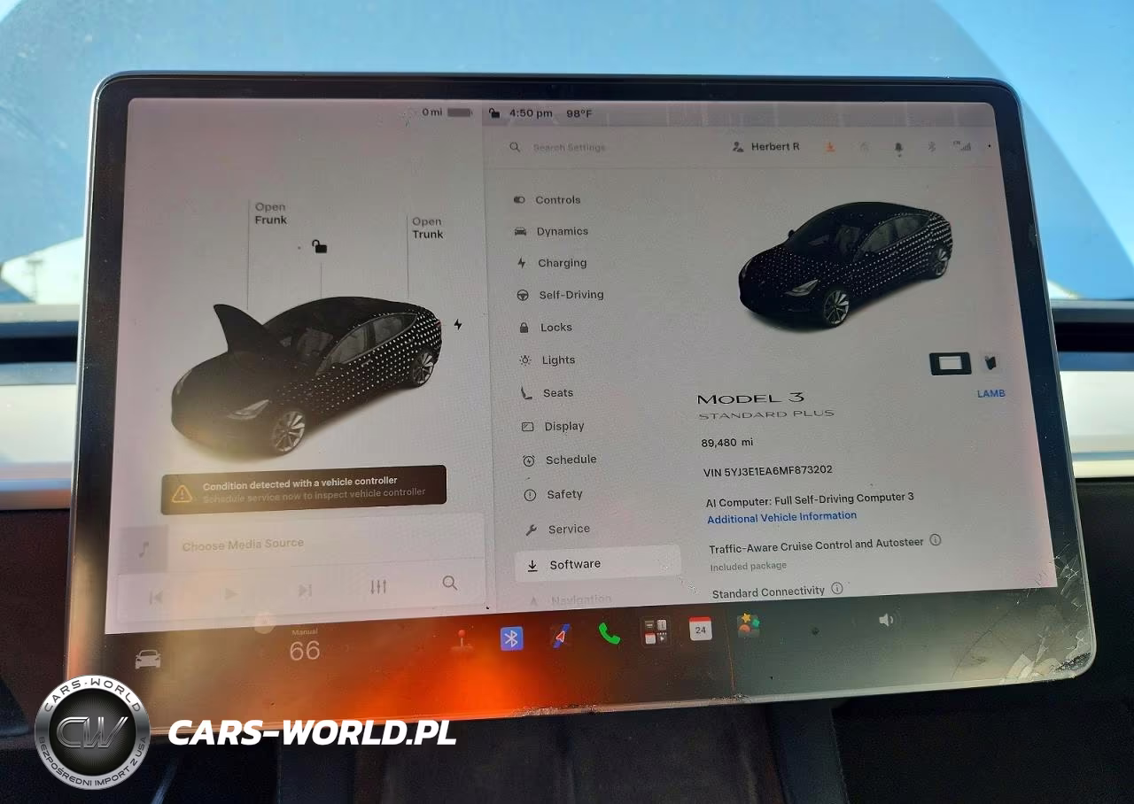 2021 Tesla Model 3 VIN:5YJ3E1EA6MF873202 - 9