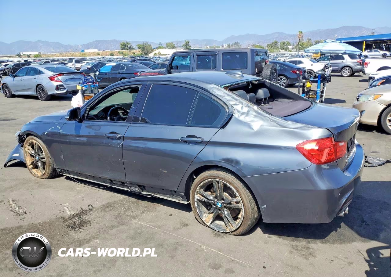 2015 BMW 328 I VIN:WBA3A5G50FNS87955 - 2