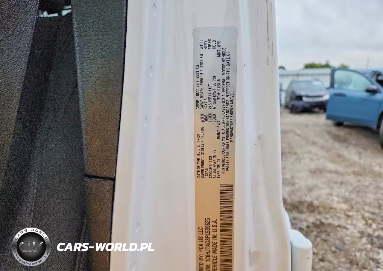 2023 Jeep Gladiator Sport VIN:1C6HJTAG8PL539625 - 12
