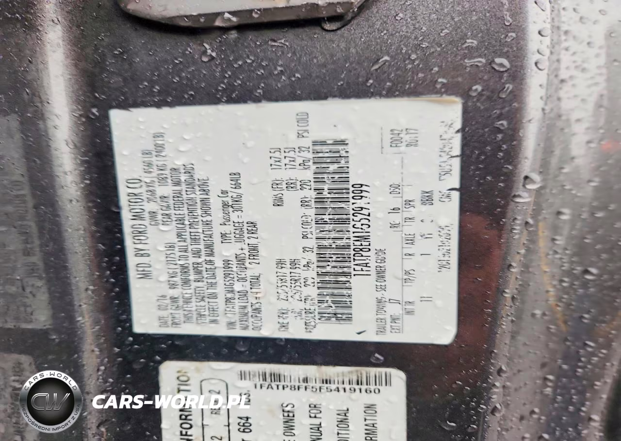 2016 Ford Mustang VIN:1FATP8EM1G5291999 - 12