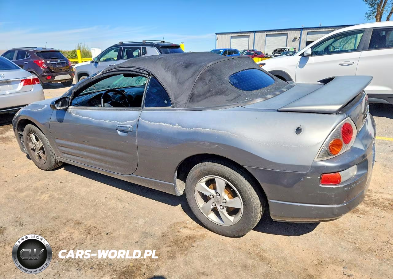 2005 Mitsubishi Eclipse Spyder Gs VIN:4A3AE45G35E026800 - 2