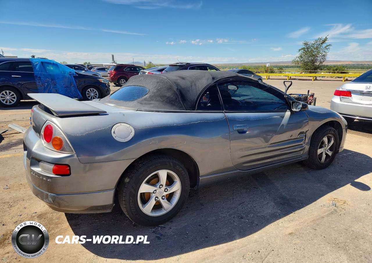 2005 Mitsubishi Eclipse Spyder Gs VIN:4A3AE45G35E026800 - 3