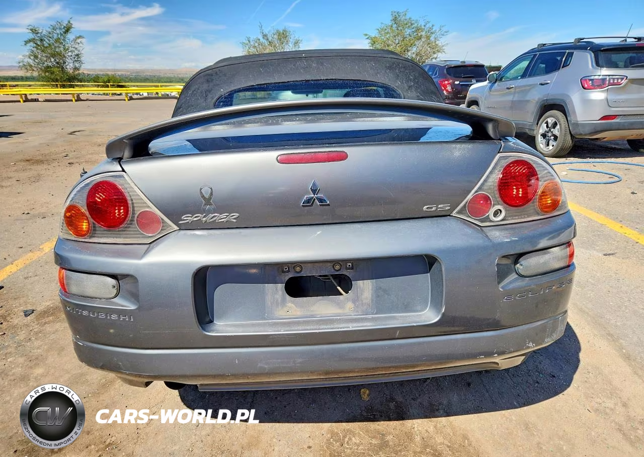 2005 Mitsubishi Eclipse Spyder Gs VIN:4A3AE45G35E026800 - 6