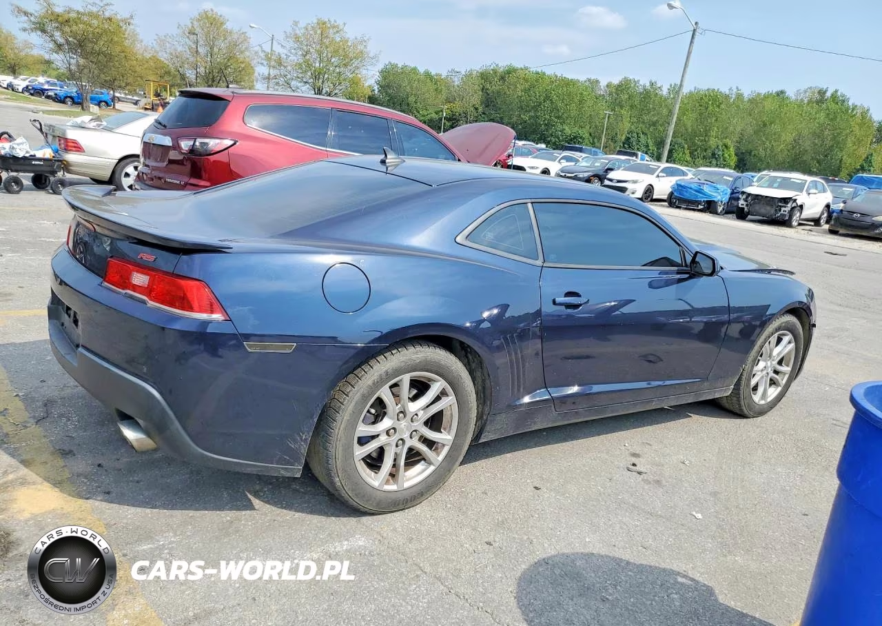 2015 Chevrolet Camaro Ls VIN:2G1FB1E31F9137890 - 3