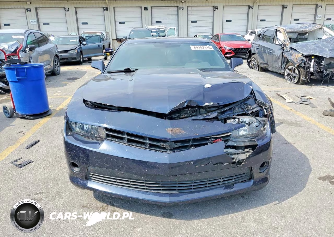 2015 Chevrolet Camaro Ls VIN:2G1FB1E31F9137890 - 5