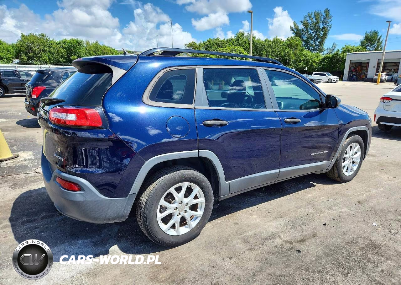 2016 Jeep Cherokee Sport VIN:1C4PJLABXGW136849 - 3